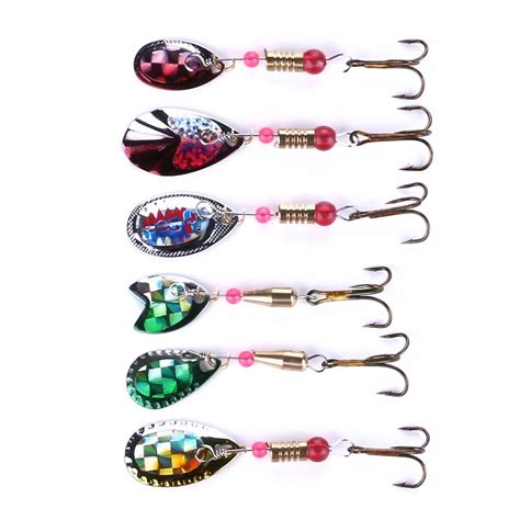 Hengjia Fishing Lures Paillette Metal Lures Hard Lures Sequins Spinner