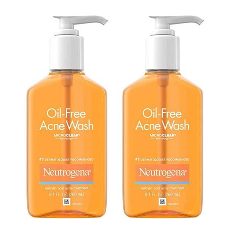 Neutrogena Oil Free Acne Fighting Facial Cleanser With Salicylic Acid