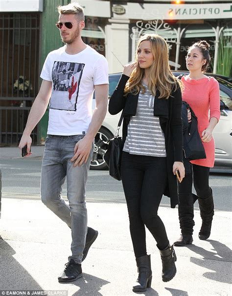 David De Gea Lunches With His Girlfriend After Winning Manchester