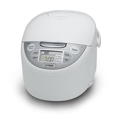 Tiger Jaxr Uwy Cup Uncooked Micom Rice Cooker Warmer Steamer And