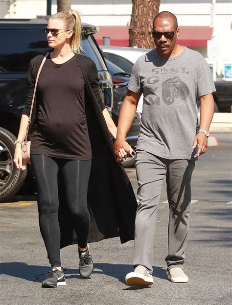 eddie murphy steps out with pregnant fiancée paige butcher for the first time since engagement