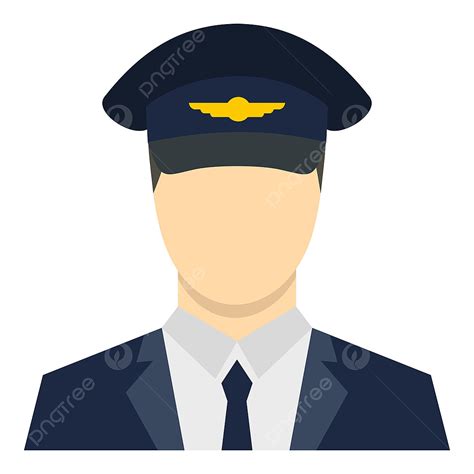 Airline Pilot Icon Png Vector Psd And Clipart With Transparent