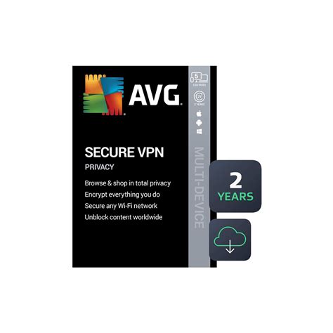 Avg Secure Vpn 2022 5 Devices 2 Years Steven Cart Inc