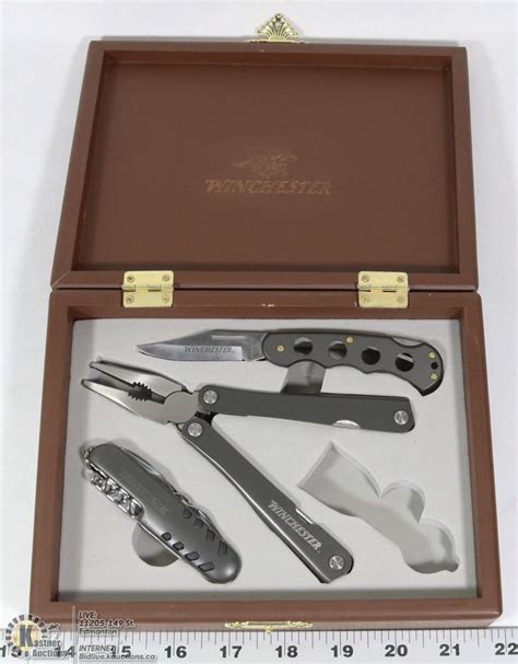 Complete cutlery sets include a wide range of blade shapes and gadgets to. Winchester Gift Set