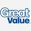 Walmart Great Value Logo PNG Image With Transparent Background  TOPpng
