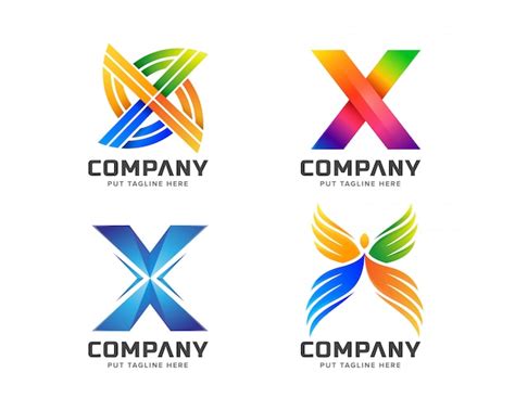 Premium Vector Letter Initial X Logo Template For Company
