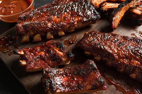 Once coals are blazing red, push them to one side and place a. Easy BBQ Baby Back Pork Ribs