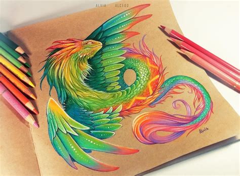 Quetzalcoatl By Alviaalcedo On Deviantart Feathered Serpent Rainbow