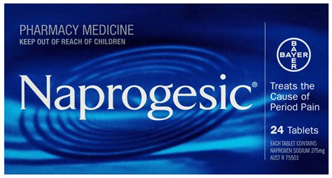 Naprogesic Period Pain Tablets 24 Pack Medicines To Midnight
