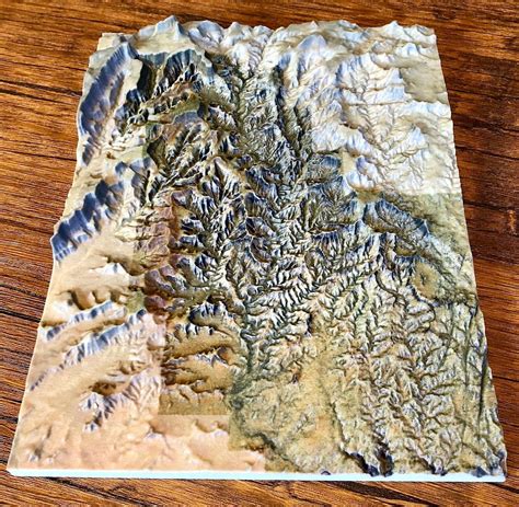3D Topo, The Needles Area - Canyonlands National Park | Canyonlands