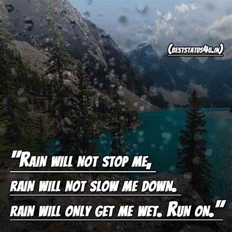 Best Quotes On Rain 100 Rain Status Updated Rainy