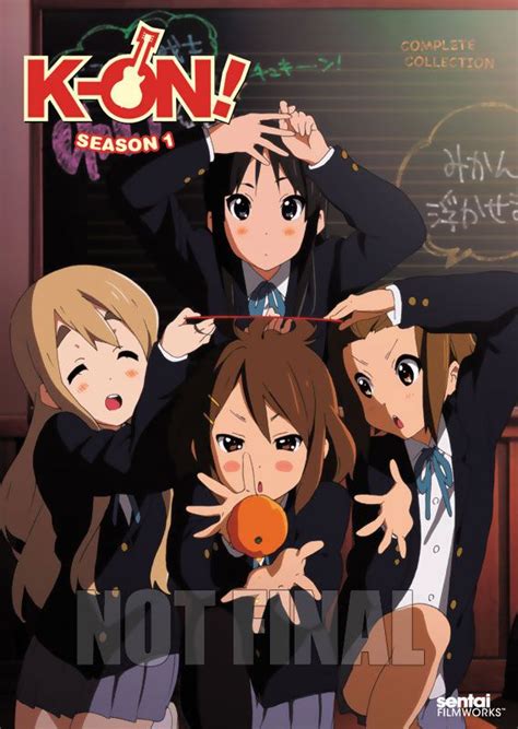 K On Season 1 Dvd Complete Collection Hyb K On Anime Anime Art