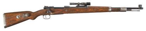 Mauser Byf 43 Code German K98 Sniper With Zf41 Scope And Case Rock