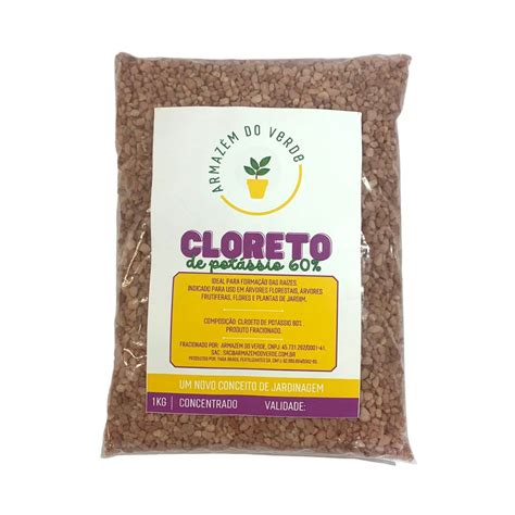 Fertilizante Organomineral Cloreto De Potássio 60 1kg