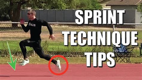 Do This To Sprint Faster Sprinting Technique Youtube