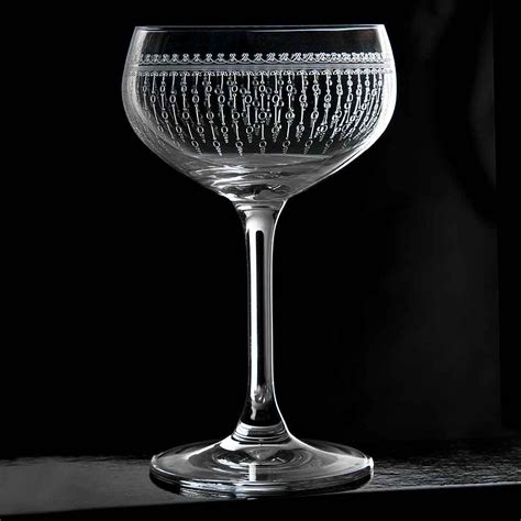 Retro Coupe Glass 1920 7 Fl Oz Urban Bar Usa Cocktail Glassware Coupe Glass Engraved