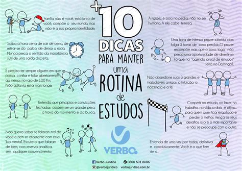 Confira Mais 10 Dicas Para Manter Uma Rotina De Estudos Blog Verbo