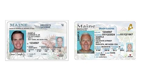 Maine Drivers Licenses Ids Getting Redesign This Spring