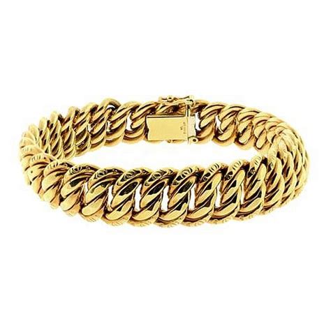An 18ct Gold Bracelet Multiple Decorative Arts Jewellery