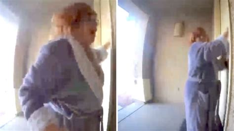 Ring Captures Woman Frantically Banging On Neighbors Door When She Sees Their House Is On Fire