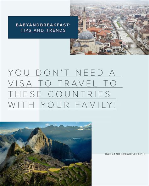 I always encourage travelers from developing countries to get a us visa at some point. Visa-Free Countries To Visit | Philippines Mommy Family Blog