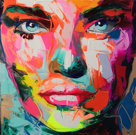 Paintings Of Françoise Nielly Portrait Painting Oil