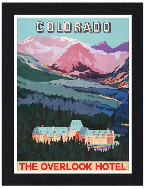 Overlook Hotel Sidewinder Colorado Art Print £799