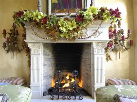 Christmas Mantels Interior Design Styles And Color Schemes For Home