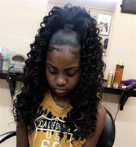 Black girls and women who want to achieve the effortlessly chic look may want to try this style. Pin on Half & Half Hairstyles