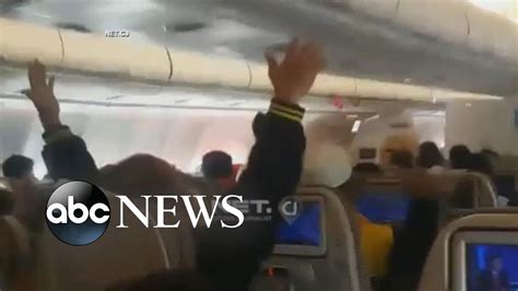 Violent Turbulence Leaves Passengers Injured Broken Bones Youtube