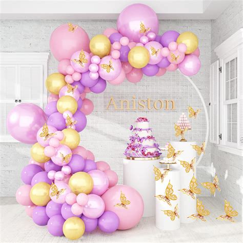 Buy Pateeha Butterfly Balloon Garland Kit 150 Pcs Baby Shower