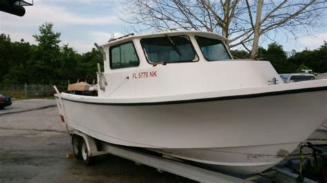 25 Foot Parker Pilot House Boat 1989 For Sale In Orlando Florida