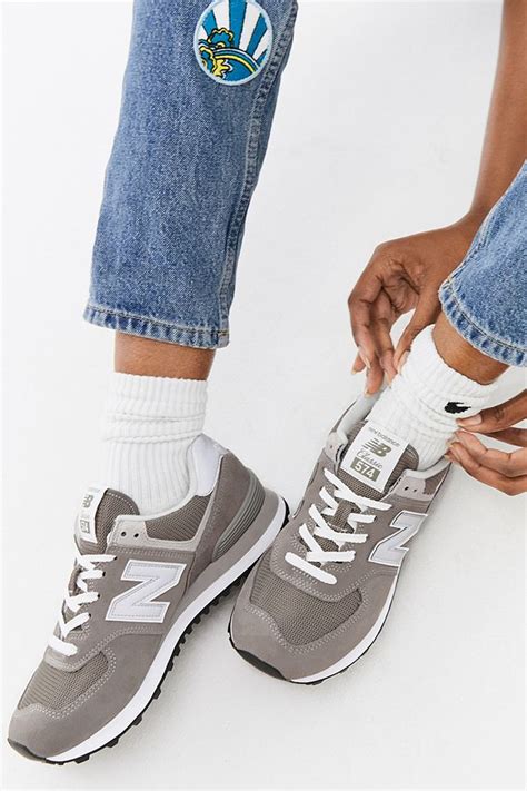 New Balance 574 Grey Trainers Urban Outfitters Uk
