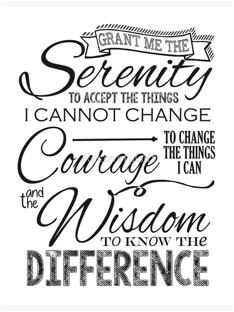 Serenity Prayer 8x10 Serenity Prayer Print Aa Quote Etsy Printable