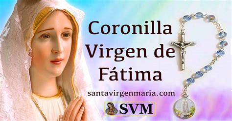 La Coronilla A La Virgen De Fatima Santa Virgen Maria