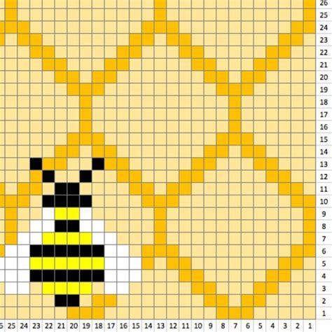 These adorable bees would be a great gift for a minecraft lover, a wildlife enthusiast or both! Bumble bee C2C Crochet Pattern Bee blanket C2C Blanket ...