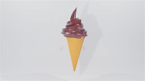 Ice Cream Free 3d Model Cgtrader