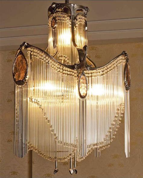 In the late 1800s, artworks, design objects, and architecture in europe and the united states sprouted with the sinuous, unruly lines of art nouveau. Art Nouveau Chandelier in the Style of Hector Guimard For ...