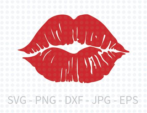 Lips Kiss Svg Kiss Svg Lips Svg Valentines Day Svg Love Etsy