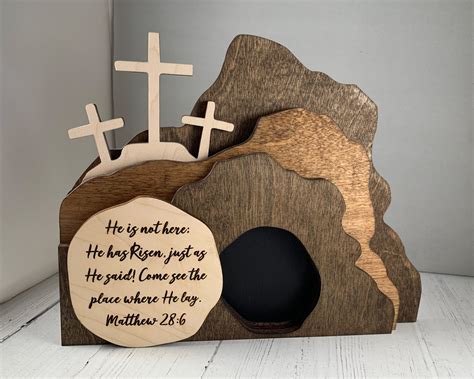 Our “empty Tomb” Represents The Resurrection Laser Ts By Barb Llc