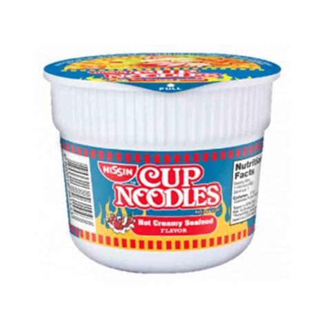 Nissin Cup Noodle Hot Creamy Seafoods 48g Allhome