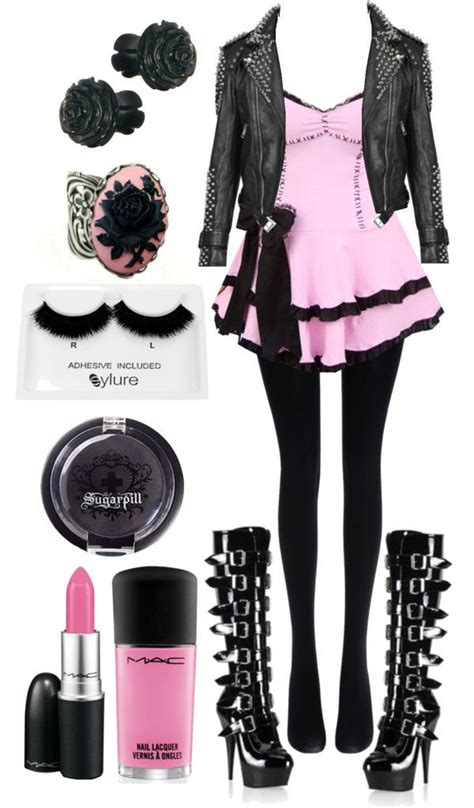 Erazor bits firefighter windbreaker jacket. Black & Pink | Cute emo outfits, Pastel goth outfits ...