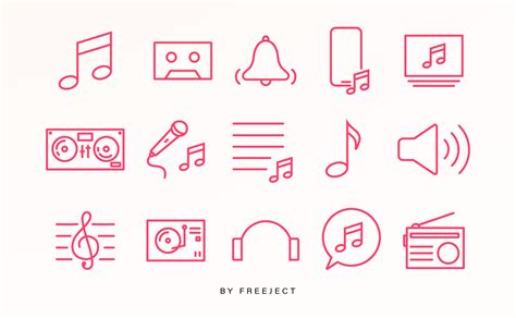Free 15 Music Icon Design Element