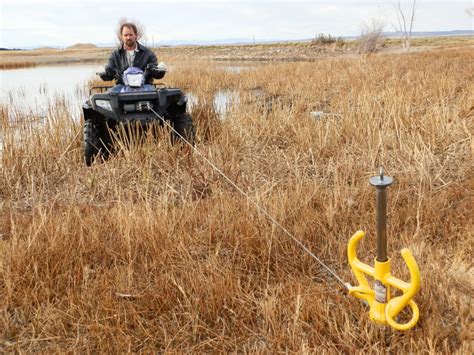 Depending on the mission and the length of the stakes, the uav carries between 40 and 60 of them. all-tie-ground-anchor-stake-sports-mud-winch-point-boat ...