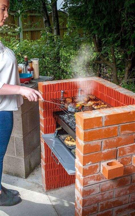 Best Diy Backyard Brick Barbecue Ideas Homegardenmagz Backyard Bbq Grill Brick Bbq