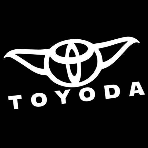 Jdm Toyoda Parody Funny Vinyl Sticker Car Decal