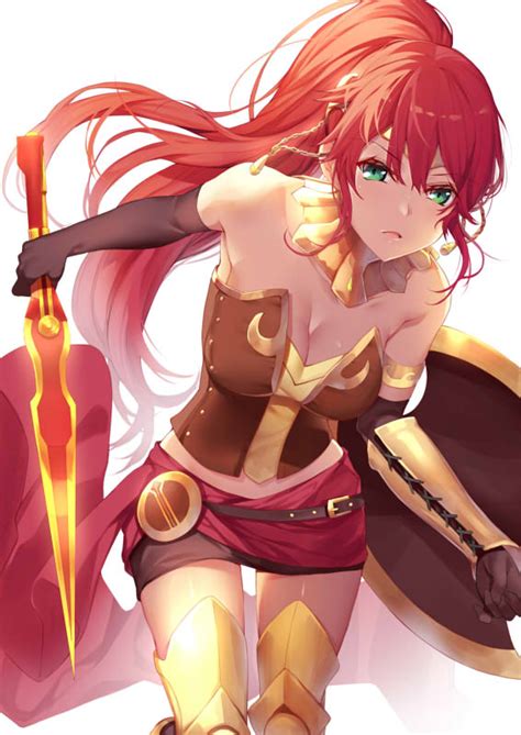 Pyrrha Nikos Rwby Drawn By Yappen Danbooru