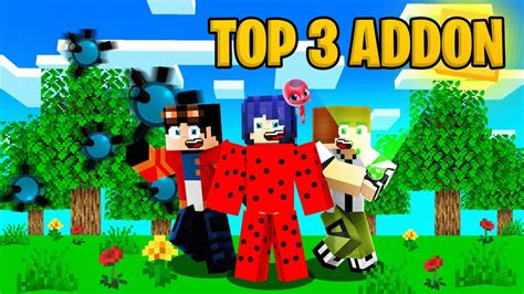 Top 3 Melhores Addons Para Minecraft Bedrock Mcpeminecraft Pe Youtube