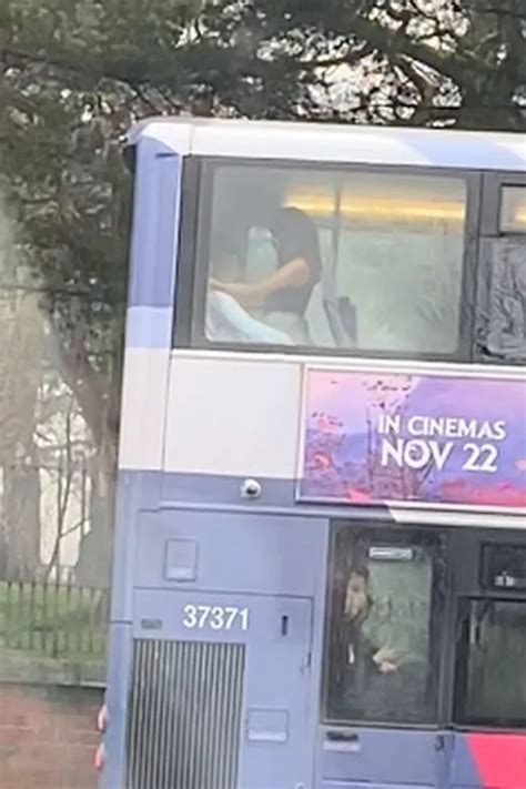 Shameless Couple Caught Having Sex On Top Deck Of Bus Travelling Past