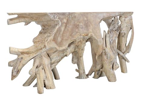 The table's generous proportions make it ideal as a statement piece and display area. Cypress Root Console Table 70-71" - Occasional Tables ...